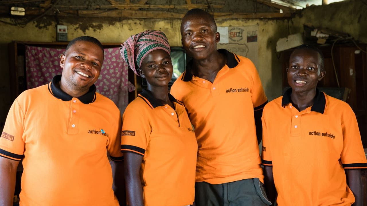 Choir members from Ituri Province, Democratic Republic of the Congo (DRC). 