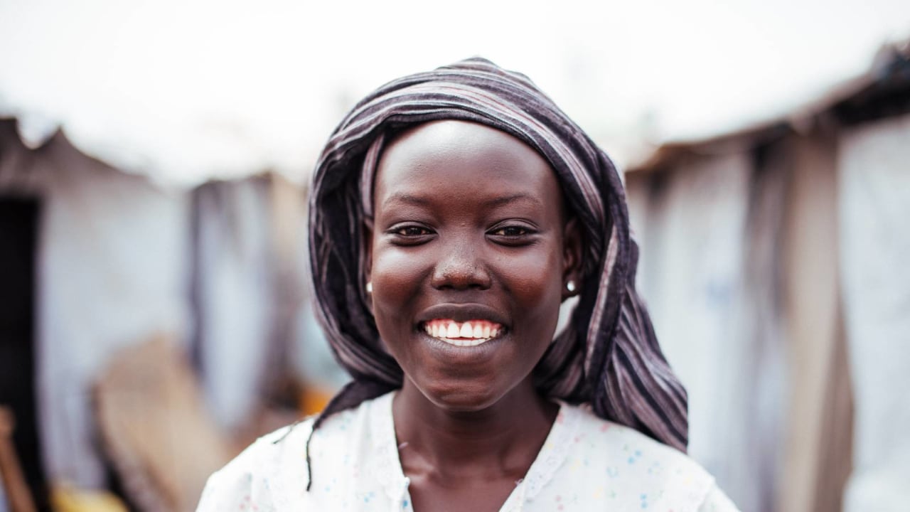 Josephine Abui, a resident of Mahad IDP Camp