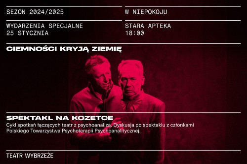 Ciemności kryją ziemię na kozetce