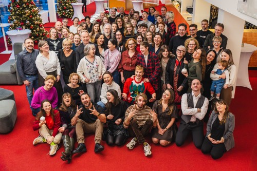 Życzenia świąteczne od zespołu Teatru Wybrzeże