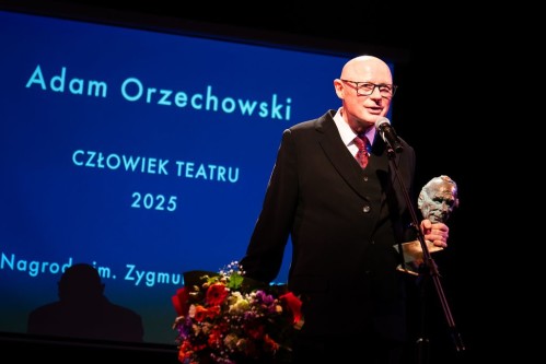 Adam Orzechowski CZŁOWIEKIEM TEATRU 2025