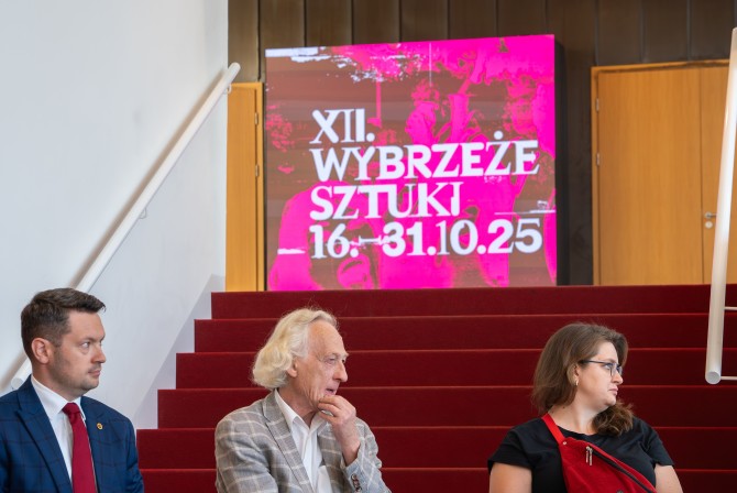 Konferencja prasowa XII edycji Festiwalu Wybrzeże Sztuki