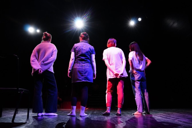 Podczas wczorajszej Doświadczalni Teatralnej dotykaliśmy dźwięku