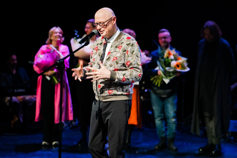 Na pierwszym planie: Adam Orzechowski, fot. Mateusz Dąbrowski