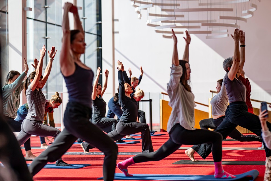 GROW WITH THE FLOW - joga na dachu