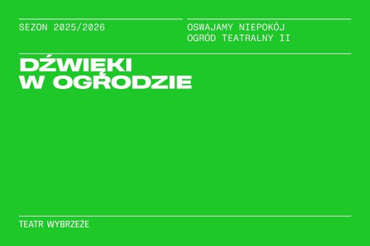Dźwięki w ogrodzie
