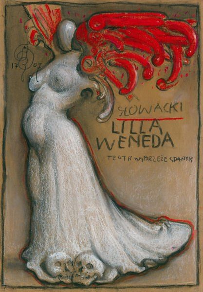 Plakat do spektaklu LILLA WENEDA archwialny