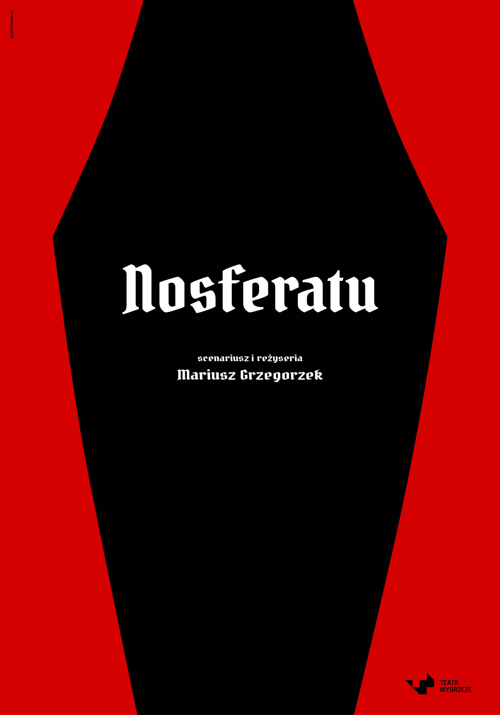 Plakat do spektaklu Nosferatu