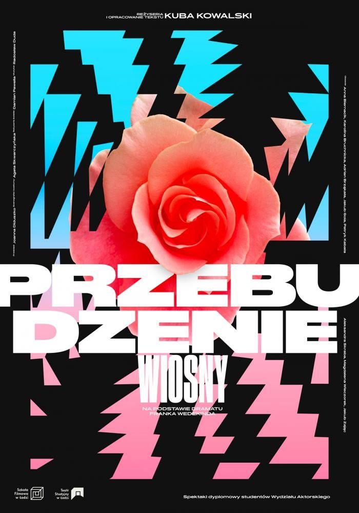 Plakat do spektaklu PRZEBUDZENIE WIOSNY