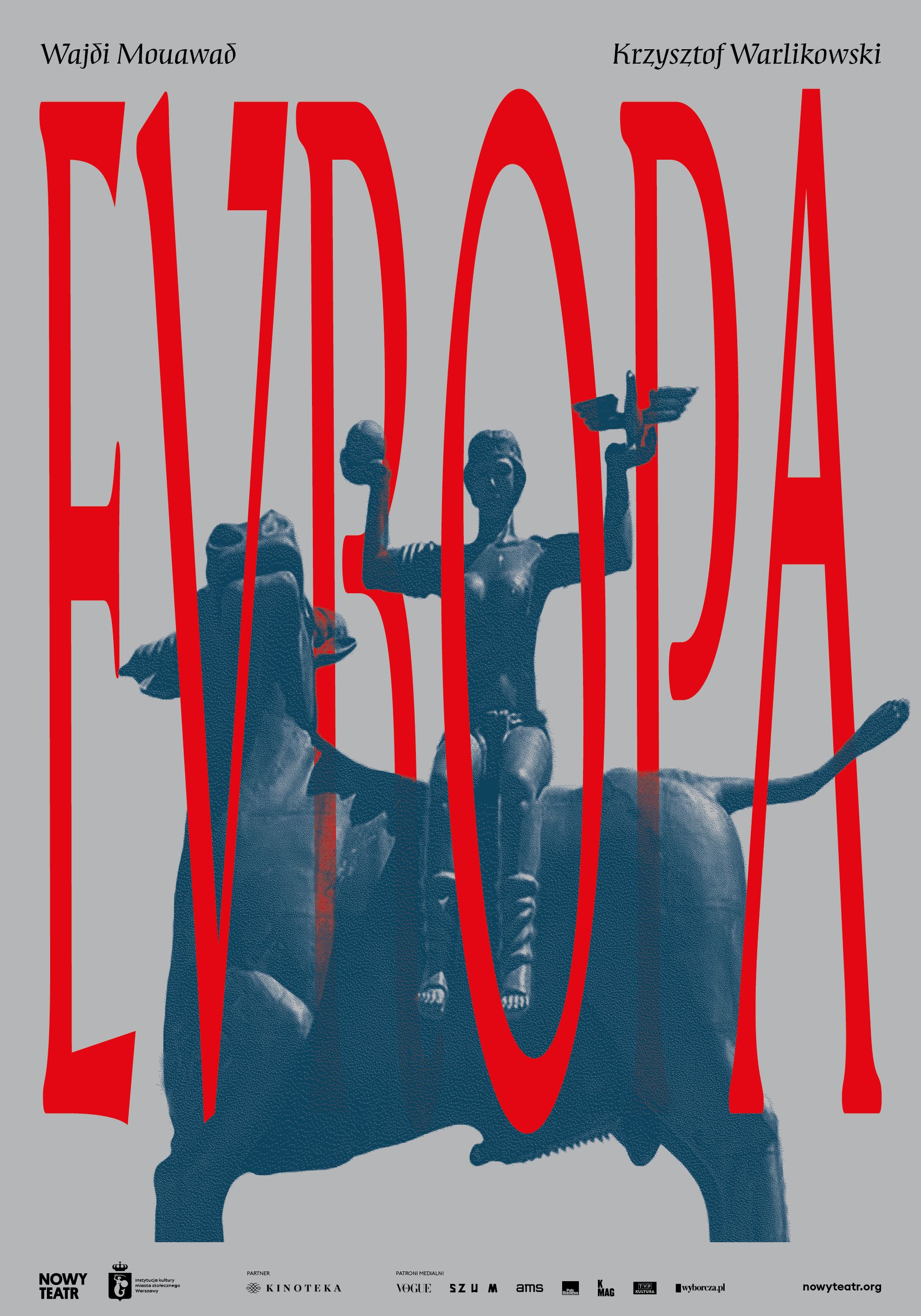 Plakat do spektaklu EUROPA