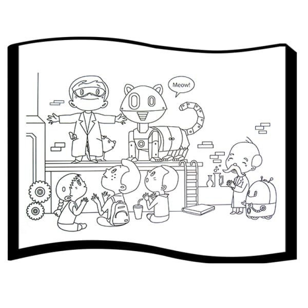 Fantasy Land Coloring Book (44 Sheets)