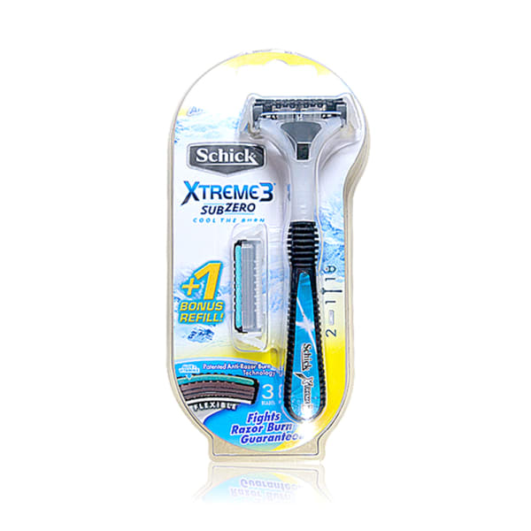 schick xtreme 3 display male model