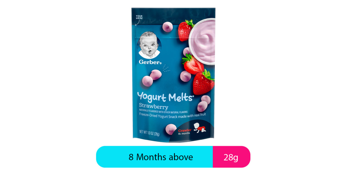 Gerber Yogurt Melts Strawberry