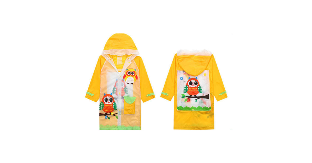 Baby Rain Coat Yellow