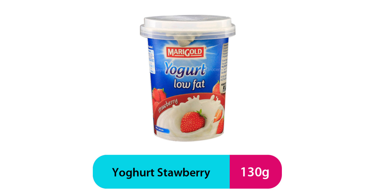MariGold Yoghurt Stawberry (130 g)