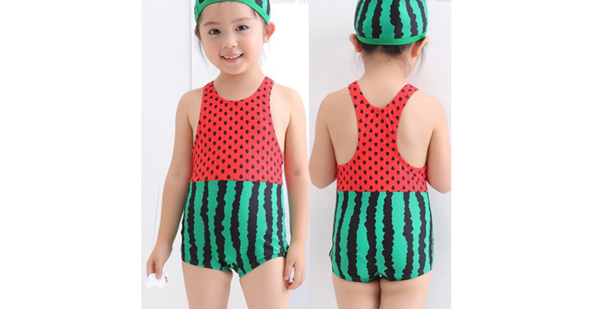 Baby Swimming Suit (Watermelon )