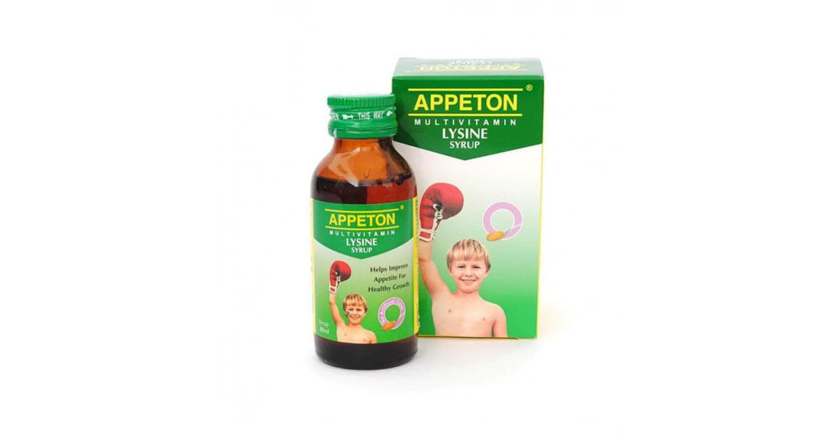 Appeton Multivitamin Lysine Syrup (60 ml)