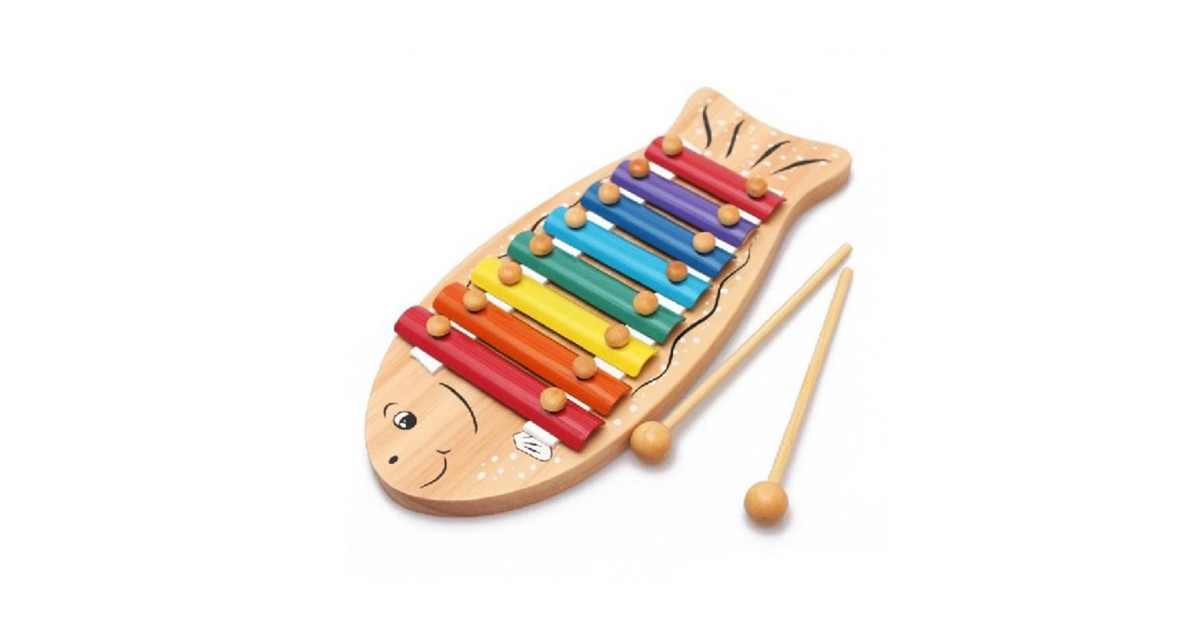 Wooden Fish Xylophone RB.6 20.ws (3+ Ages)