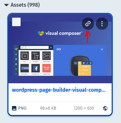 Cloudinary media library