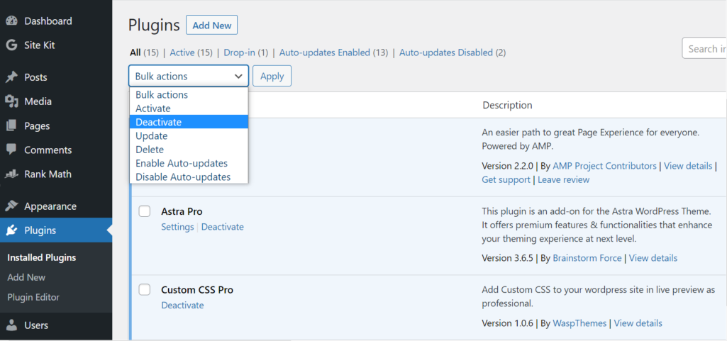 ways to fix wordpress http error