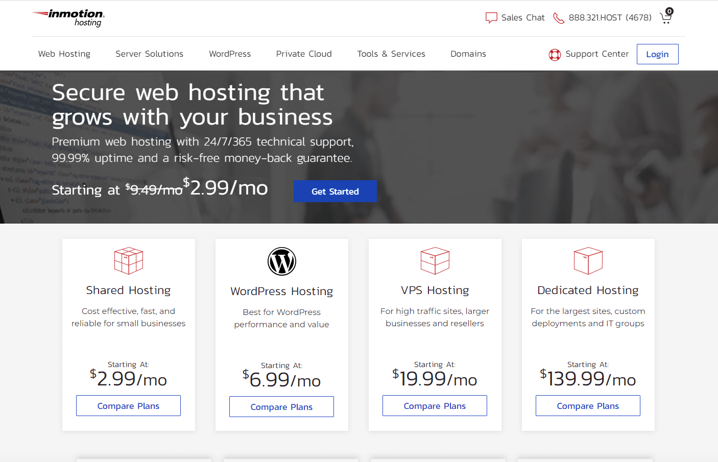 InMotion shared-hosting