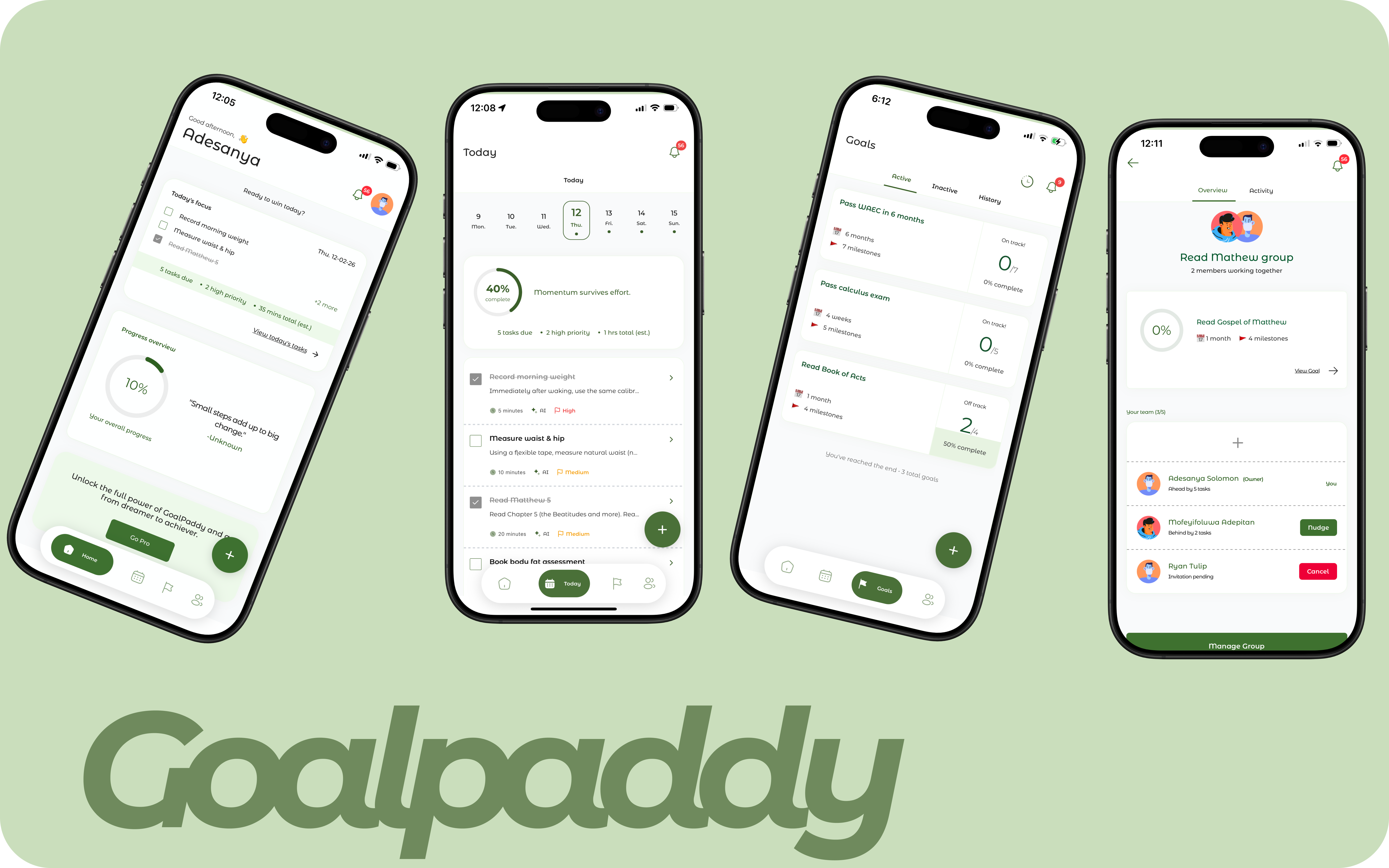 GoalPaddy: Smarter Goal-Tracking for the Ambitious