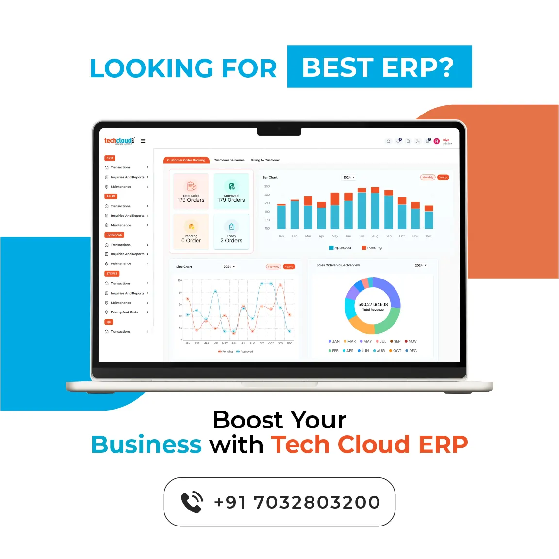 Book a free demo of Tech Cloud ERP