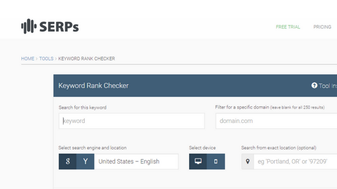 Keyword Rankings Accurately