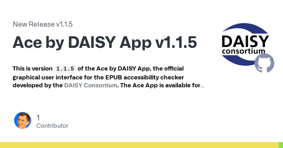 Release Ace by DAISY App v1.1.5 · daisy/ace-gui · GitHub