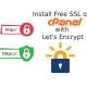 How to install Free SSL Certificate on cPanel Using Let's Encrypt