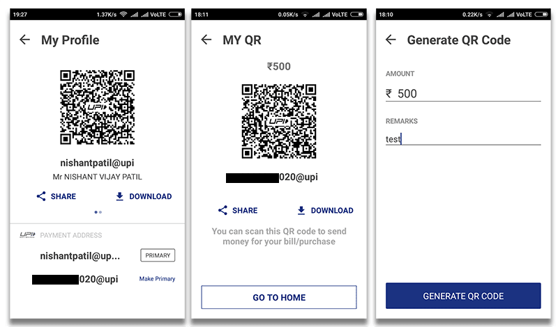 Ways to Transfer Money Through Bharat Interface for Money (BHIM) app Ways to Transfer Money Through BHIM App