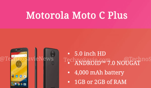 Motorola Moto C Plus