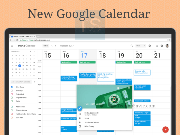 New Google Calendar for web: Time for refresh