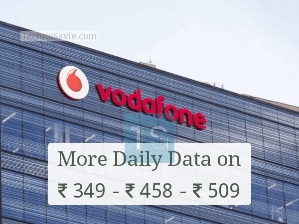 Vodafone 4G data revised prepaid plans: Offers more daily data