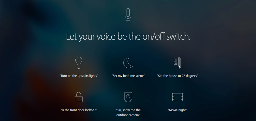 Control Home with Siri