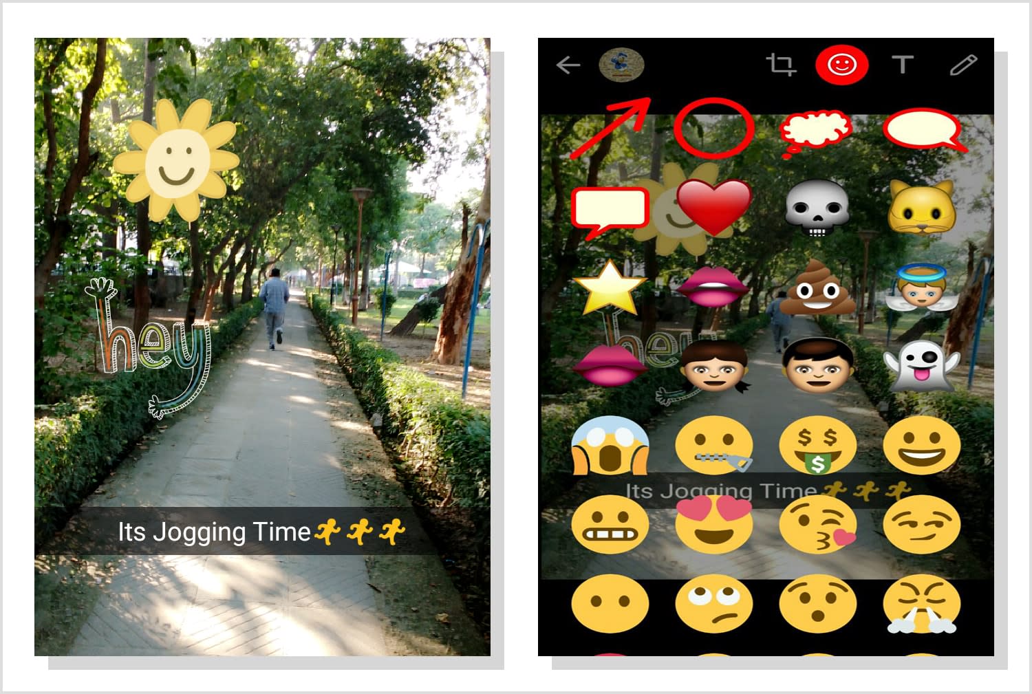 WhatsApp Photo Editing Tools