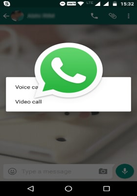 WhatsApp video calling