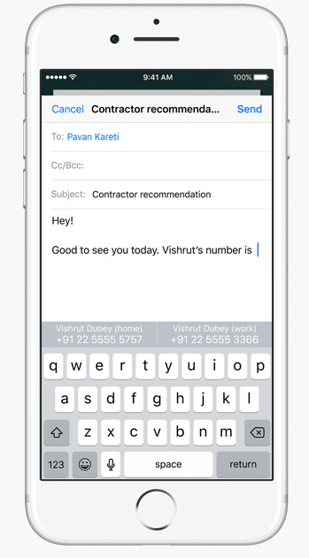 Contextual Predictions