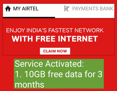 Airtel Offers Up To 30 GB Free 4G Data To Postpaid Users via MyAirtel App