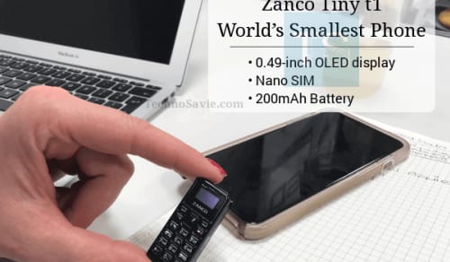 Meet Zanco Tiny t1: Claimed to be the world’s smallest feature phone