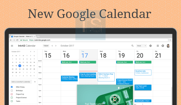 New Google Calendar for web: Time for refresh