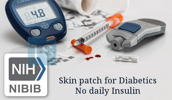 Pain-free skin patch for Type 2 Diabetes to end daily Insulin injections