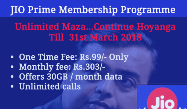 Jio Prime Membership