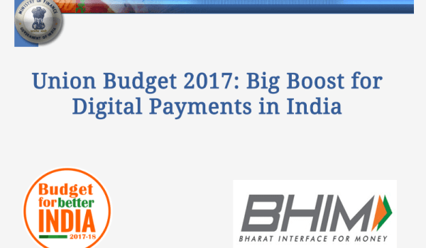 Union Budget 2017: Big Boost for Digital Payments in India