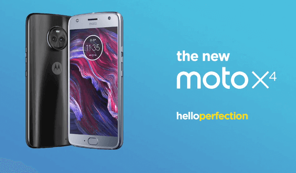 Motorola Moto X4 launched