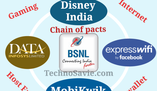 Chain of BSNL pacts with Facebook, MobiKwik, Disney India & Data Infosys