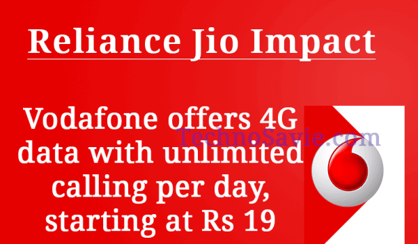 Vodafone 4G data offer