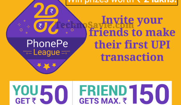 PhonePe League Refer and Earn Offer