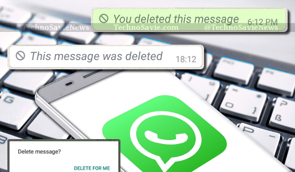 WhatsApp Delete for Everyone Feature