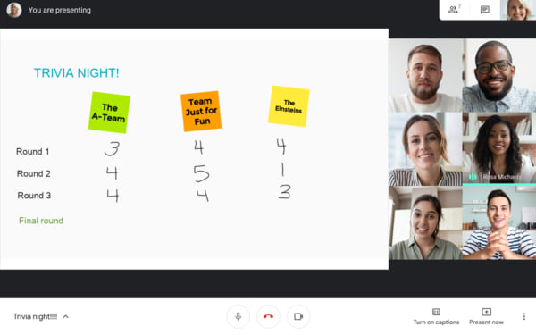 Experience Digital Whiteboard to your call on Google Meet